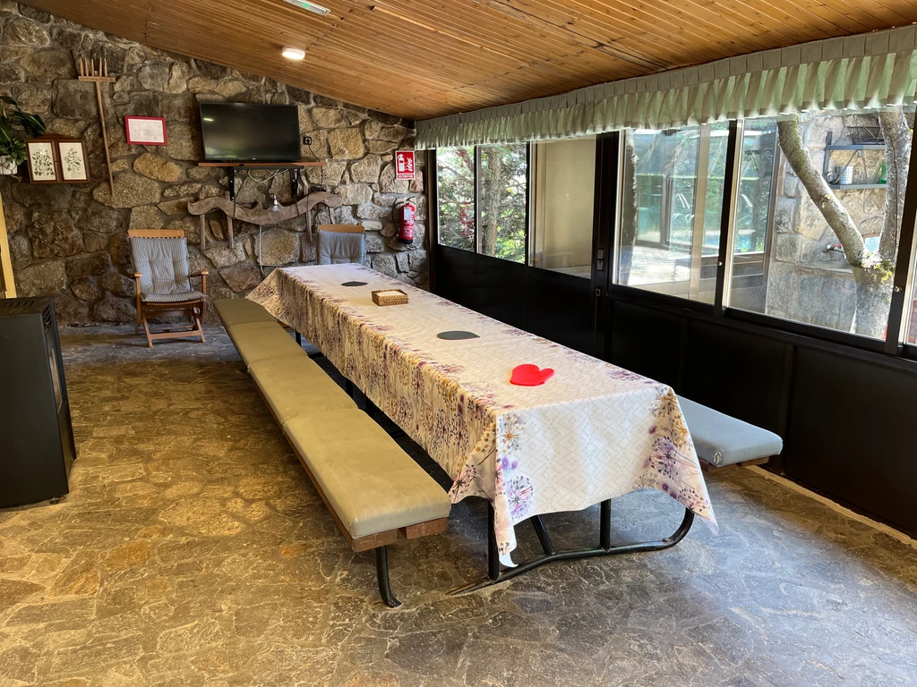 Casa Rural Los Ciegos - Porche interior